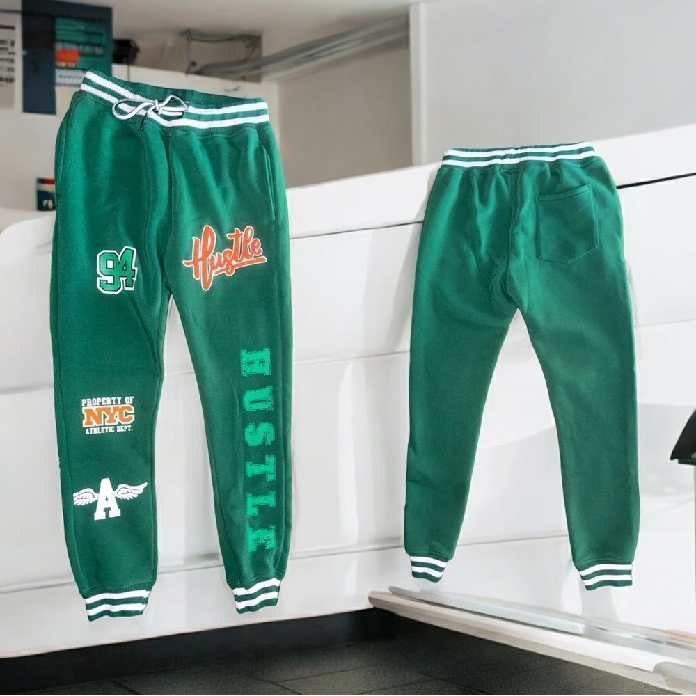 Public Supply Athletic wear l Green Hustle Sweatpants l Drawstring l M l EUC